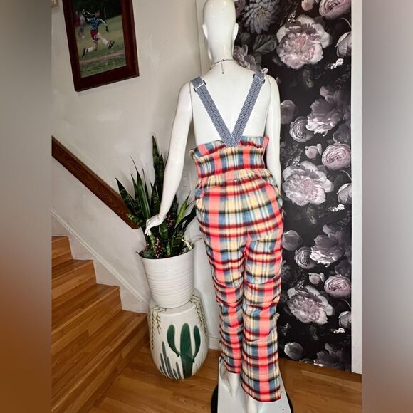 Free People All Prepped Printed Bib/size XS new - Picture 10 of 10